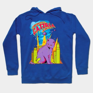 Alien Cat Attack Hoodie